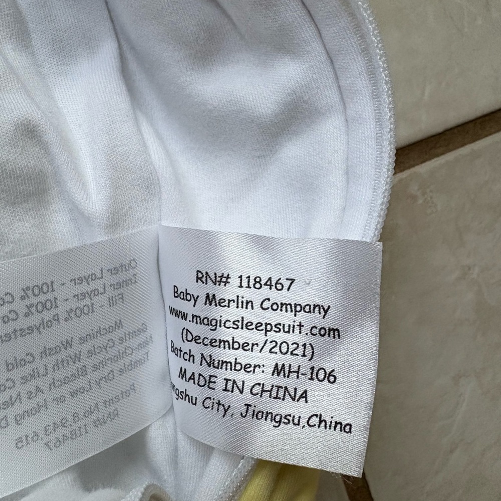 Merlin’s Magic Sleepsuit - Picture 5 of 5